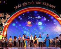 Thiếu nhi sôi nổi tham gia ngày hội tuổi Thơ thành phố Cần Thơ năm 2017